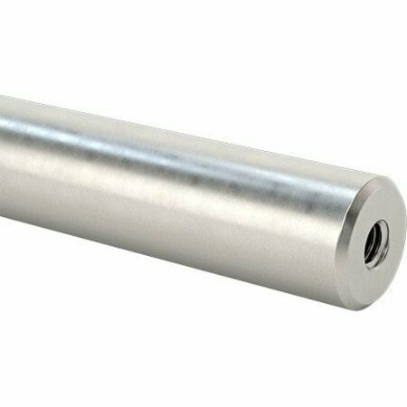 BSC PREFERRED Tapped Linear Motion Shaft Tapped on Both Ends 52100 Alloy Steel 1 Diameter 36 Long 6649K463